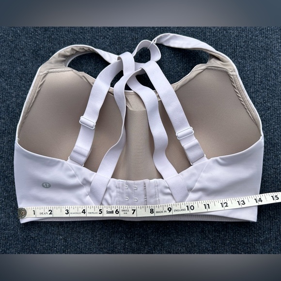Lululemon Athletica Energy Bra High Support Cross-Back Sports Bra 36DDD Taupe - Picture 8 of 15